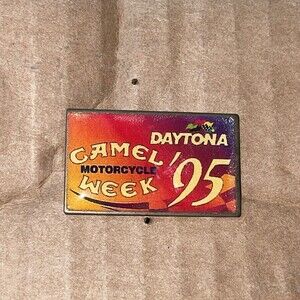 Vintage Camel Motorcycle Week Lapel Hat Pin Daytona 1995 Limited Edition RARE